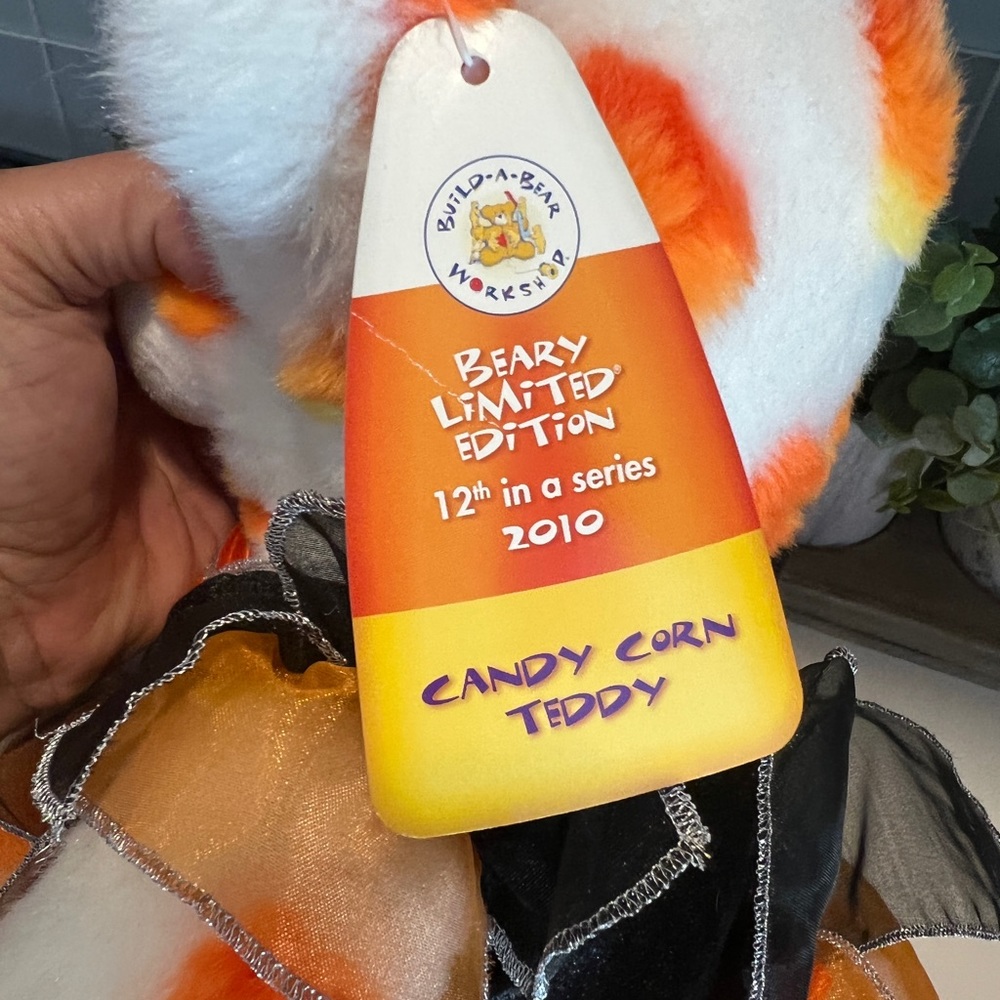 Build a Bear Candy Corn Teddy - Picture 5 of 9